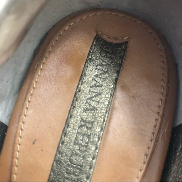 Banana Republic Leather loafer heel SZ 7 - Picture 11 of 16